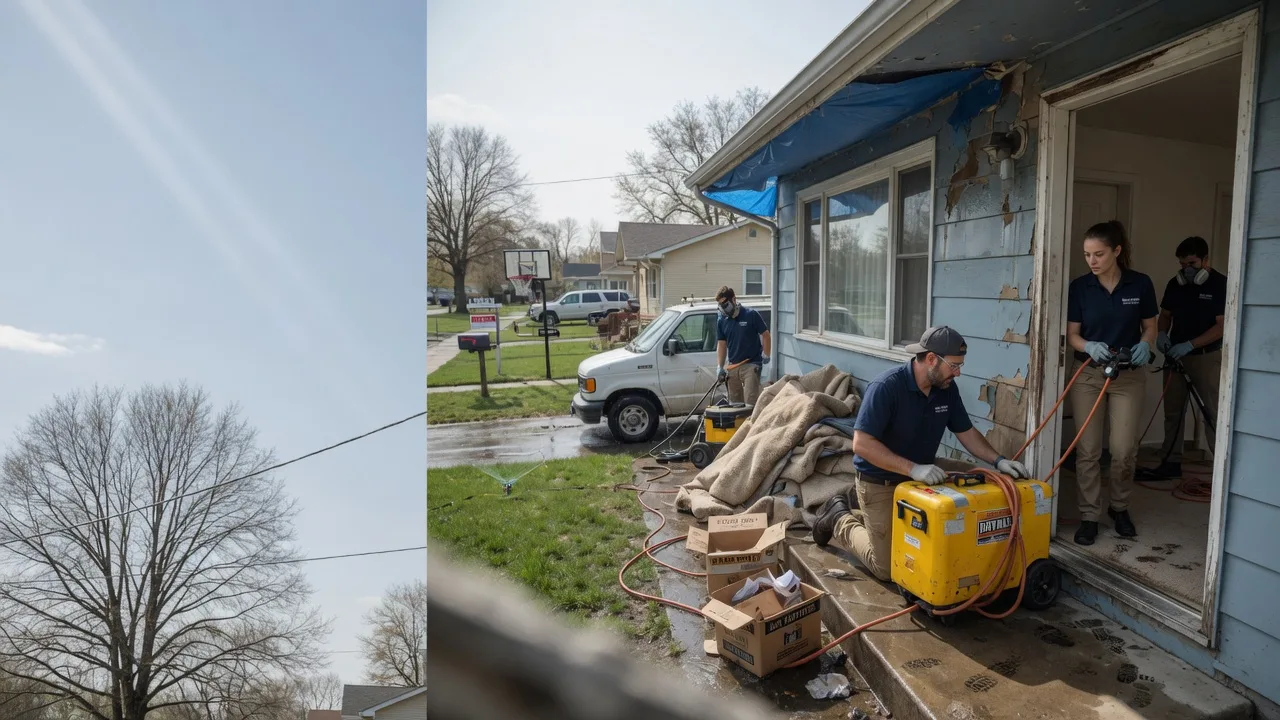 Basement Flood Cleanup in Weston, OH near me